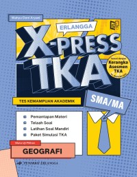 Image of Erlangga X-Press TKA: Geografi